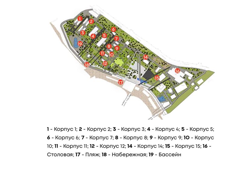 схема корпусов